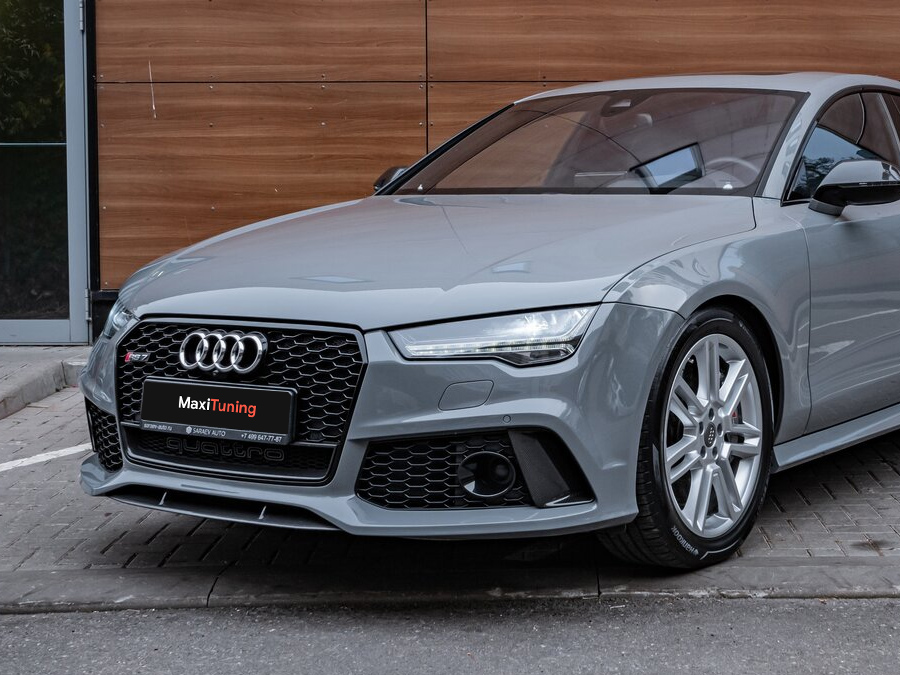 Audi A7 LIFT 4G8 2014-2017 Front Grill, Honeycomb Grill, RS7 Black Quattro Style